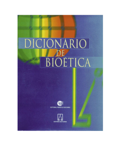 Dicionário de bioética