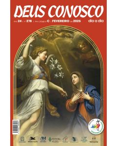 DEUS CONOSCO DIA A DIA – Letras Grandes – fevereiro 2025