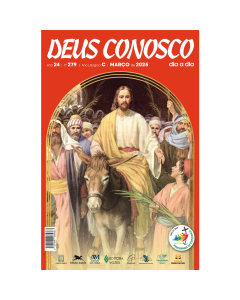 DEUS CONOSCO DIA A DIA – Letras Grandes – março 2025