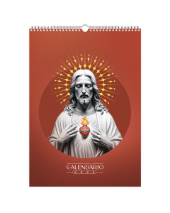 Calendário de Parede 2025 - Jesus