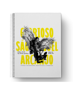 Caderno São Miguel Arcanjo - Capa Dura