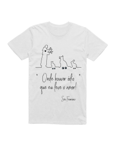 Camiseta São Francisco - Branca - G